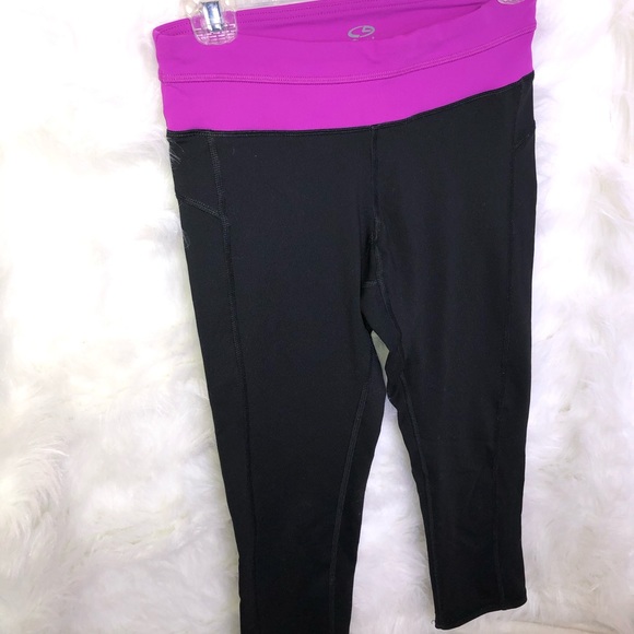 Champion Duo Dry Capri Black Purple Small - Picture 2 of 6